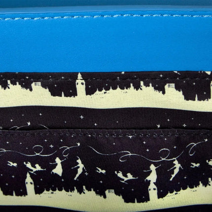 Peter Pan Glow Clock Crossbody Bag- inside print