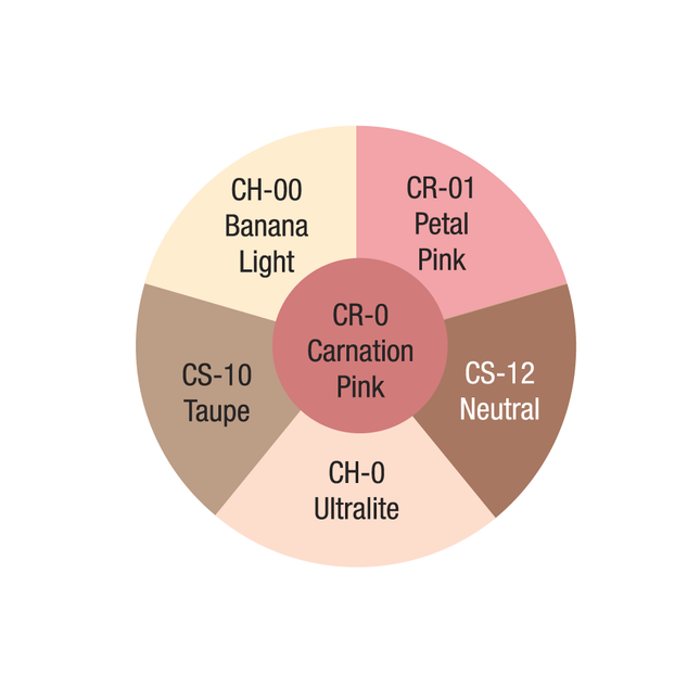 Light Creme Contour Wheel- shades