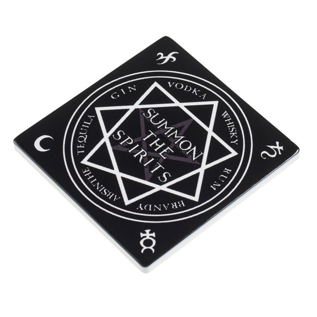 Summon the Spirits Coaster- flat view