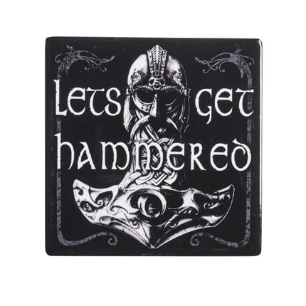 Let's Get Hammered Coaster- top view