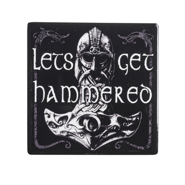 Let's Get Hammered Coaster- top view