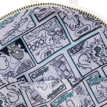 Casper The Friendly Ghost  Mini Backpack- inside lining print