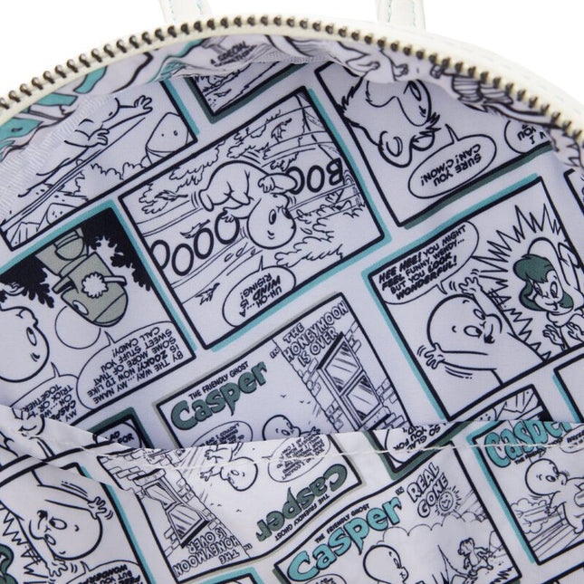 Casper The Friendly Ghost  Mini Backpack- inside lining print