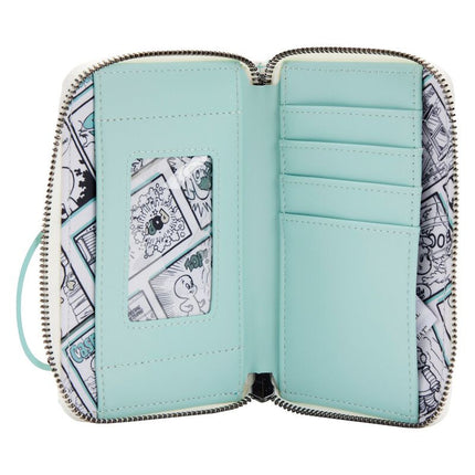 Casper The Friendly Ghost "Let's Be Friends" Glow in The Dark Wallet- inside view