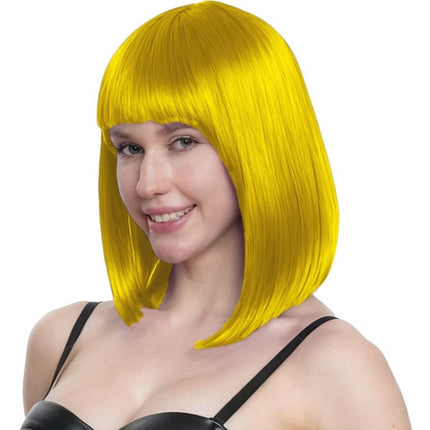 Gold Long Bob Wig