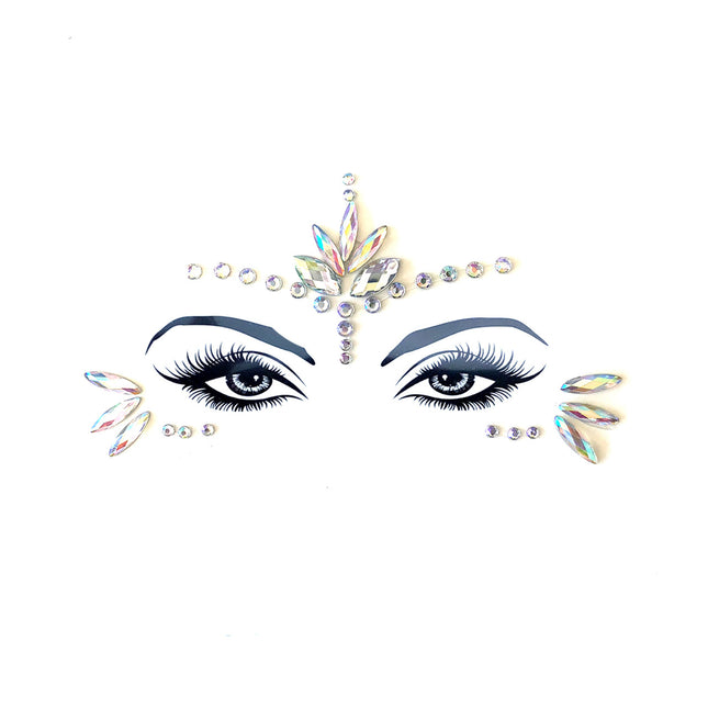 Face Crystals Star Craft Iridescent