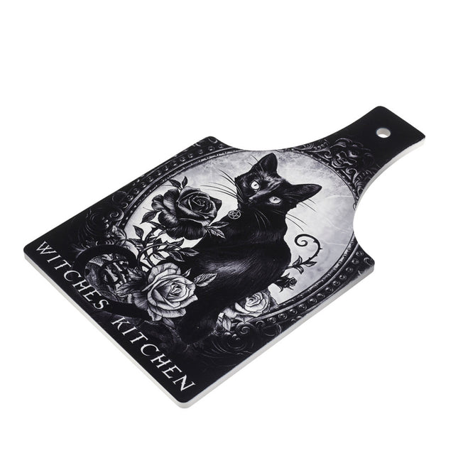 Cat's Kitchen Cutting Board- flat view