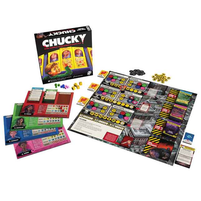 Chucky Game- all game pieces