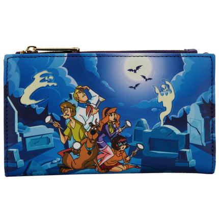 Scooby Doo Monster Chase Glow In The Dark Flap Wallet- front view