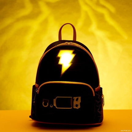 DC Comics Black Adam Glow In The Dark Cosplay Mini Backpack- fun photo