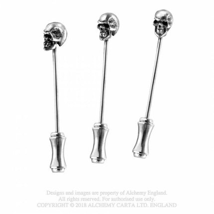 Memling Skull Dress Pins