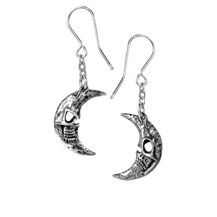 M'era Luna Crescens - Tragicom Moon Earrings