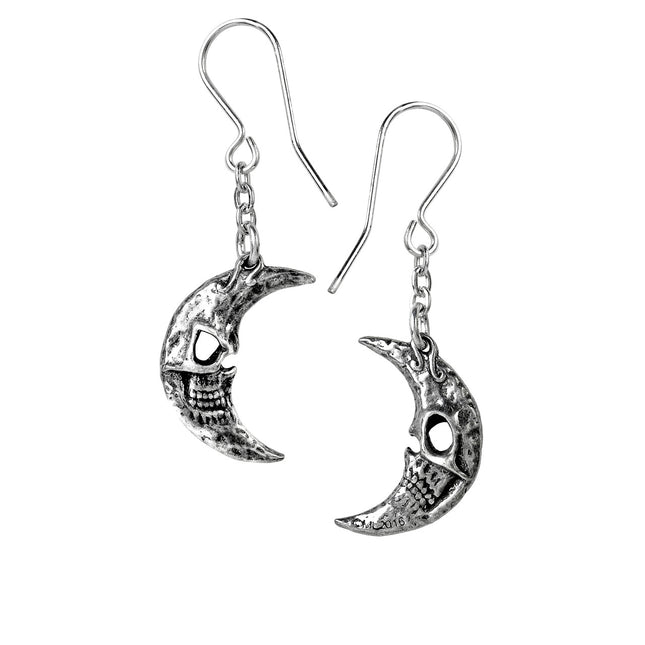 M'era Luna Crescens - Tragicom Moon Earrings