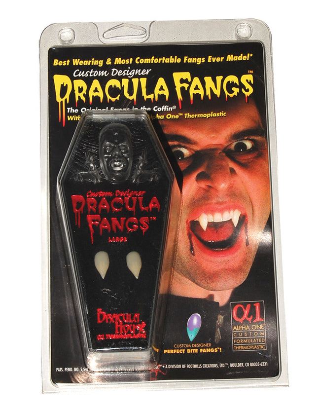FANGS CARDED VAMPIRE COFFIN