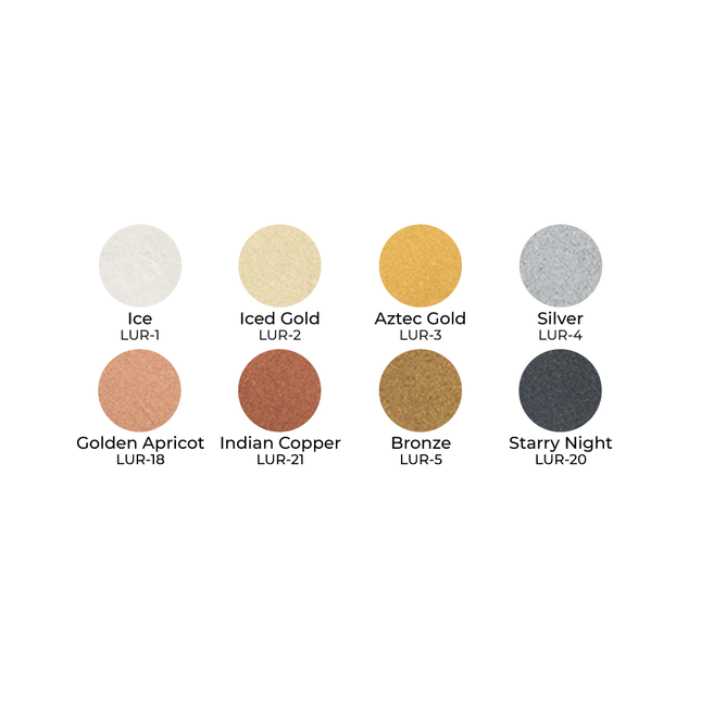 Lumiere Metallic Palette- shades