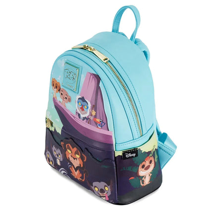POP! Lion King Pride Rock Mini Backpack- top angled view