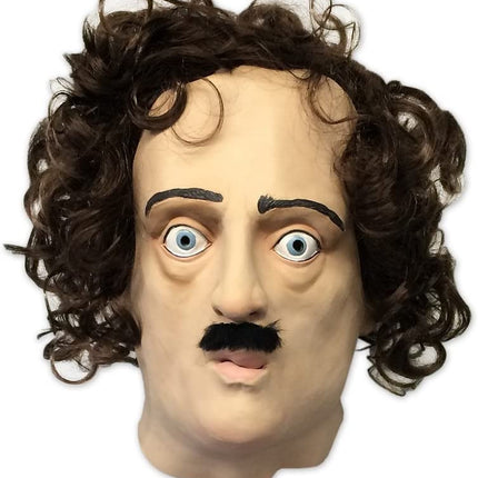 Creepy Edgar Allen Poe Latex Mask