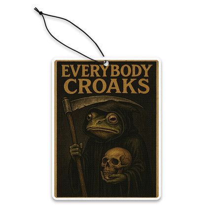 Everybody Croaks Air Freshener