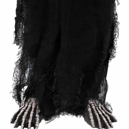 Skeleton Feet- front view, paired with costume