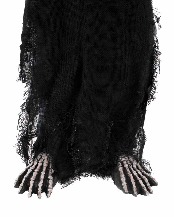Skeleton Feet- front view, paired with costume