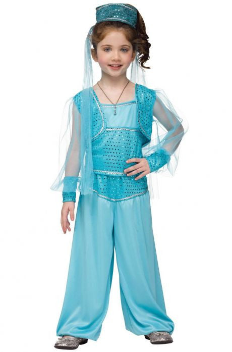 Arabian Princess Toddler Costume- front view