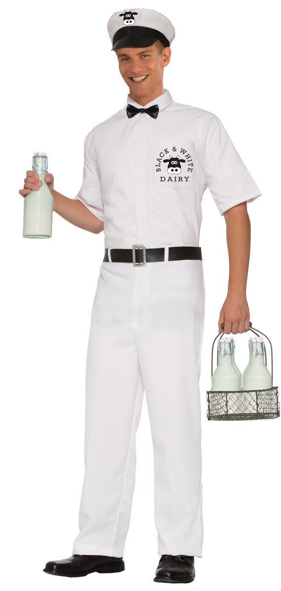 50's Milkman Costume