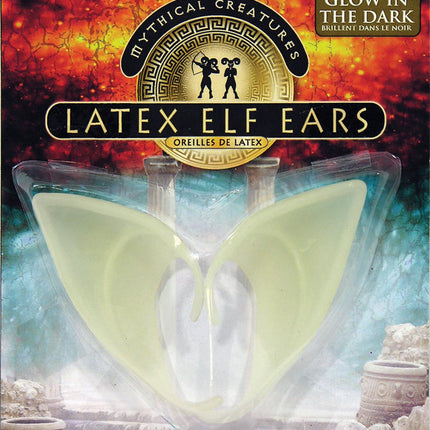 Flexi Latex Elf Ears Glow in the Dark