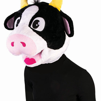 Cow Mascot Head
