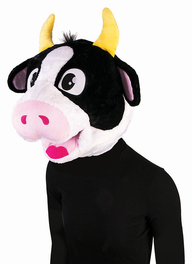 Cow Mascot Head