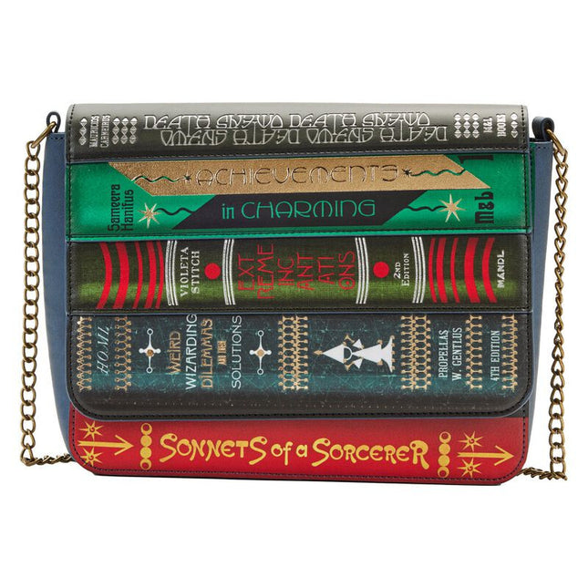Fantastic Beasts Magical Books Chain Strap Crossbody Bag- front view