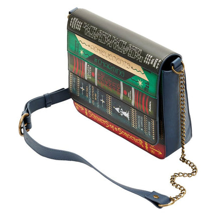 Fantastic Beasts Magical Books Chain Strap Crossbody Bag- top view