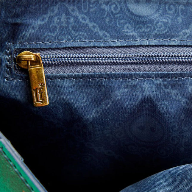 Fantastic Beasts Magical Books Chain Strap Crossbody Bag- inside lining print