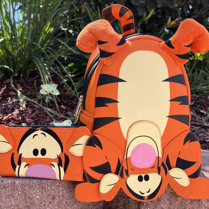 Winnie The Pooh Tigger Cosplay Mini Backpack- backpack with wallet