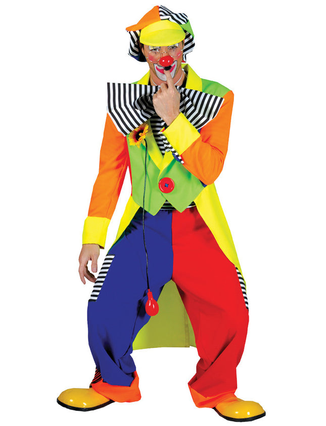 SPANKY STRIPES ADULT CLOWN STD