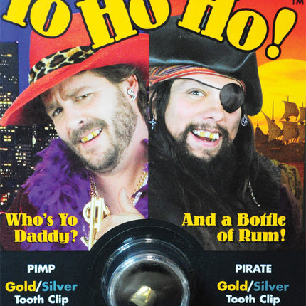 PIMP/PIRATE GOLD TOOTH CARDED
