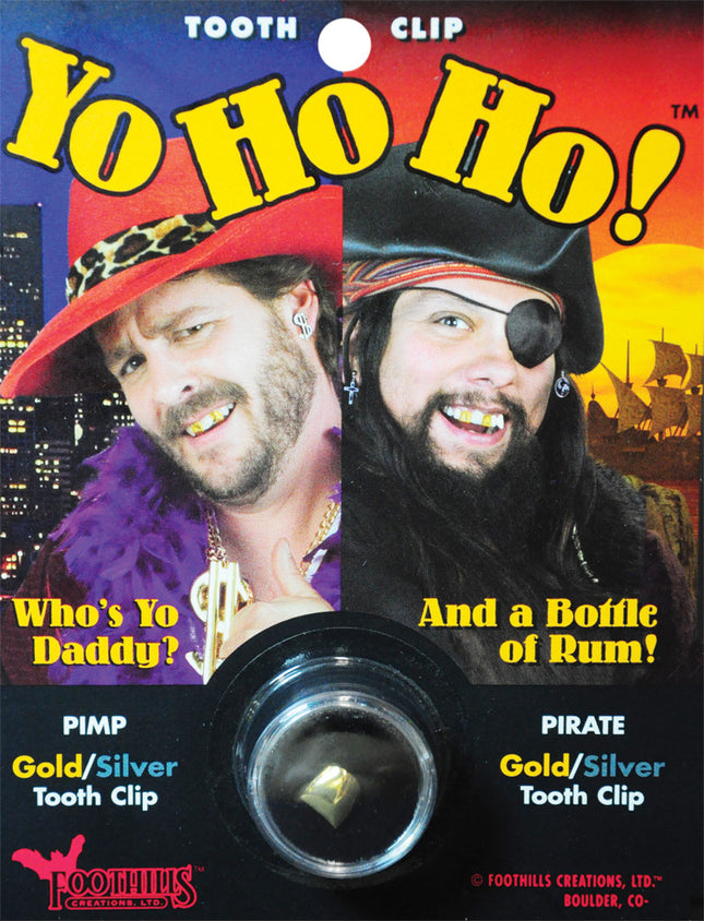 PIMP/PIRATE GOLD TOOTH CARDED