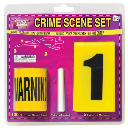 CRIME SCENE SET