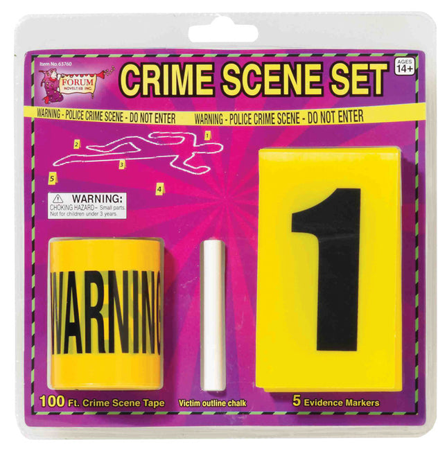 CRIME SCENE SET