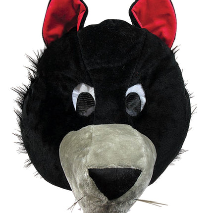 WOLF MASCOT HEAD