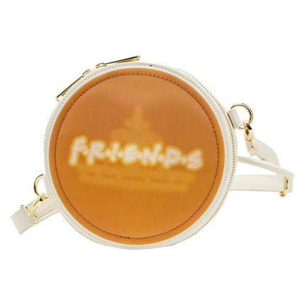 Friends Central Perk Mug Crossbody Bag- top view with friends (lenticular)