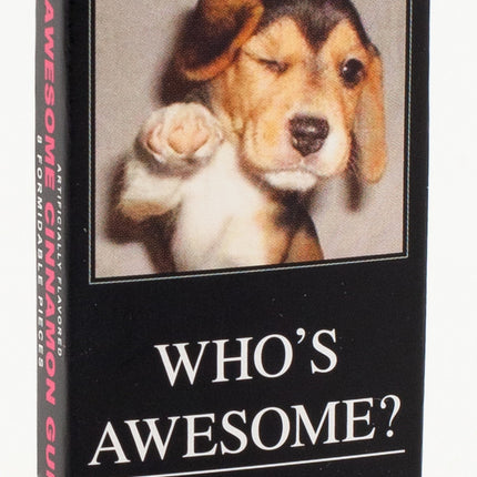 Who's Awesome? Gum- front of package