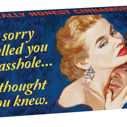 Sorry I Called You Asshole Gum- front of package