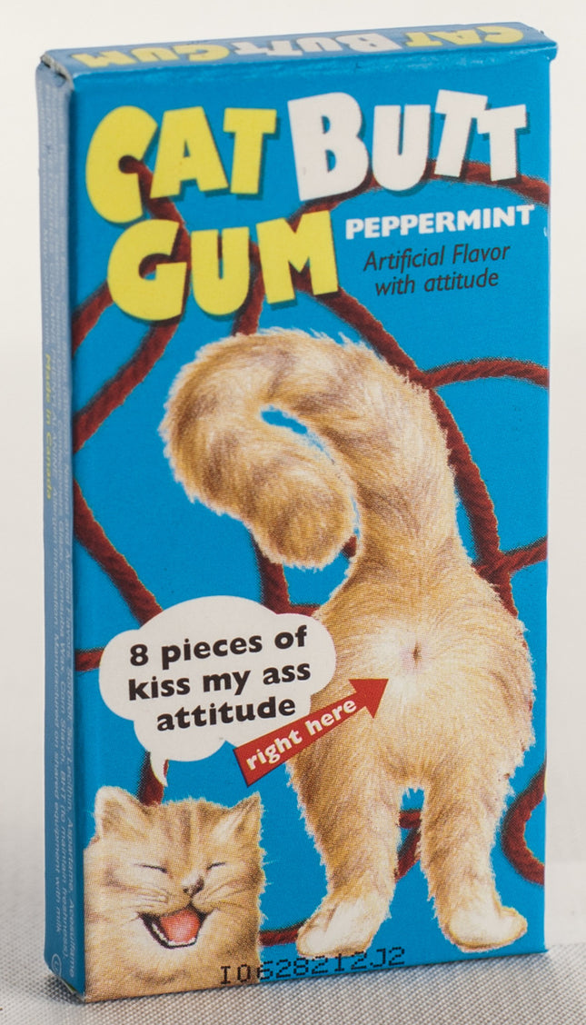 Cat Butts Gum- front of package