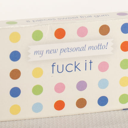 Fuck It Gum- front of package
