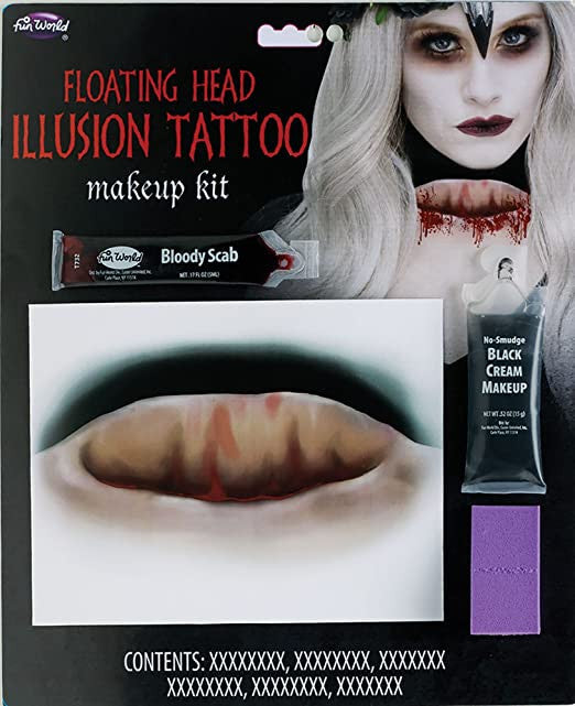 Illusion Tattoos- floating head
