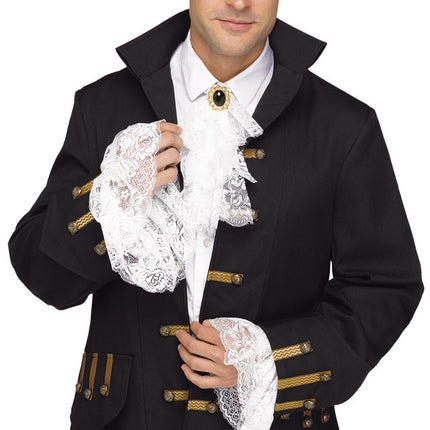 Lace Jabot With Cuffs