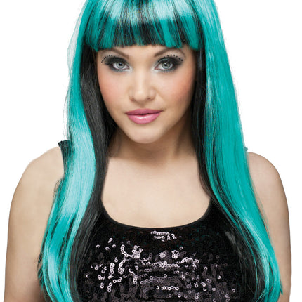 NATURAL N' NEON WIG
