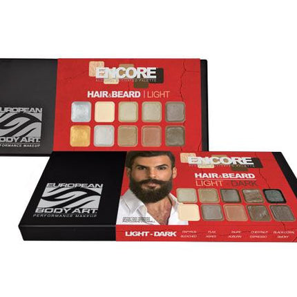 Encore Hair, Beard, & Brow Palettes