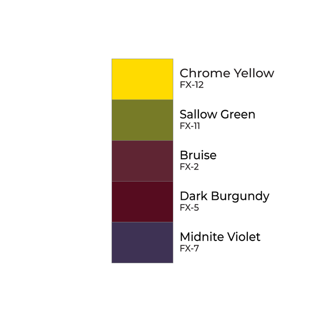 Bruise FX Creme Stack- shades