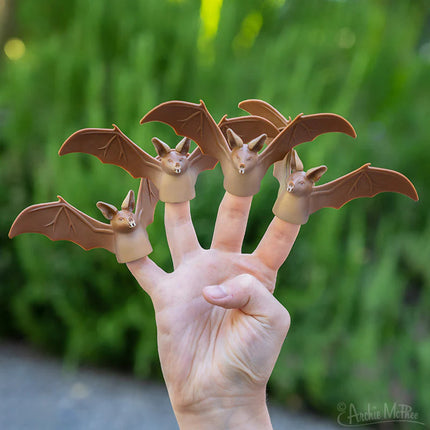 Bat Finger Puppet- 4 on fingers